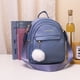 thumbnail image 1 of Mini Anti-Theft Backpack Purse, Trendy Convertible Travel Daypack, Women's Fashion School Knapsack (8.26"x12.20"x5.51"), 1 of 3