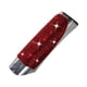 thumbnail image 3 of Lujo Bling Car Handbrake Cover Lustre Crystal cubierta protectora Handcraft Hand Brake Sleeve Car Interior Styling Truck SUV para mujeres niñas Rojo, 3 of 5