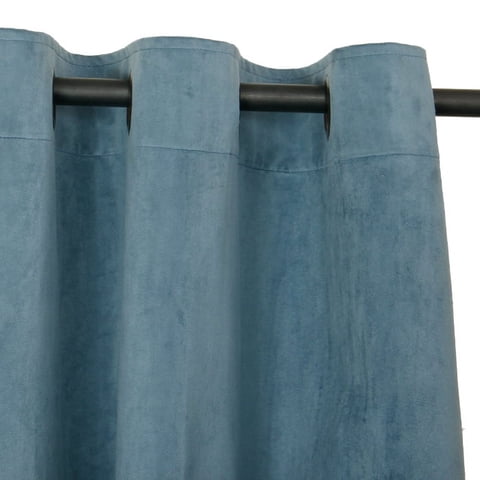 Masel - Cortina Argollas New Velvet 1.40 X 2.20 Petroleo