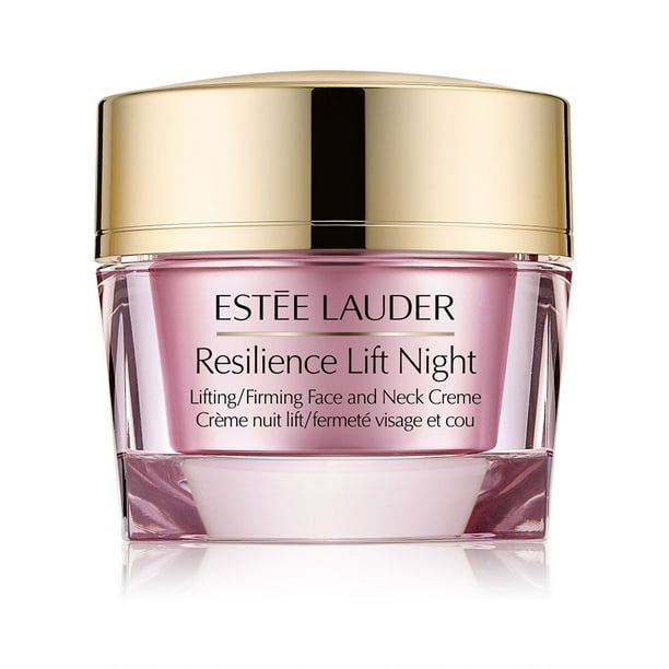 Estee Lauder - Crema de noche reafirmante y tensora para rostro y cuello Resilience Lift (50 ml)