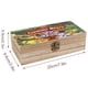 thumbnail image 2 of Las Aventuras de los Osos Gummi Caja Organizadora de Madera Rústica - Caja Decorativa Multifuncional para Escritorio, Hogar, Oficina, Joyas y Manualidades, 2 of 6