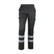 thumbnail image 3 of Pantalón Cargo Reflectante Bicolor Hombre Gabardina Trabajo Negro / Gris, 3 of 8