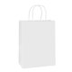 thumbnail image 1 of Bolsas de papel BagDream de 10 x 5 x 13 cm, 100 unidades, papel kraft blanco, 1 of 6