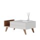 thumbnail image 1 of Mesa Centro Noronha 1 Cajon Café - Blanco, 1 of 4
