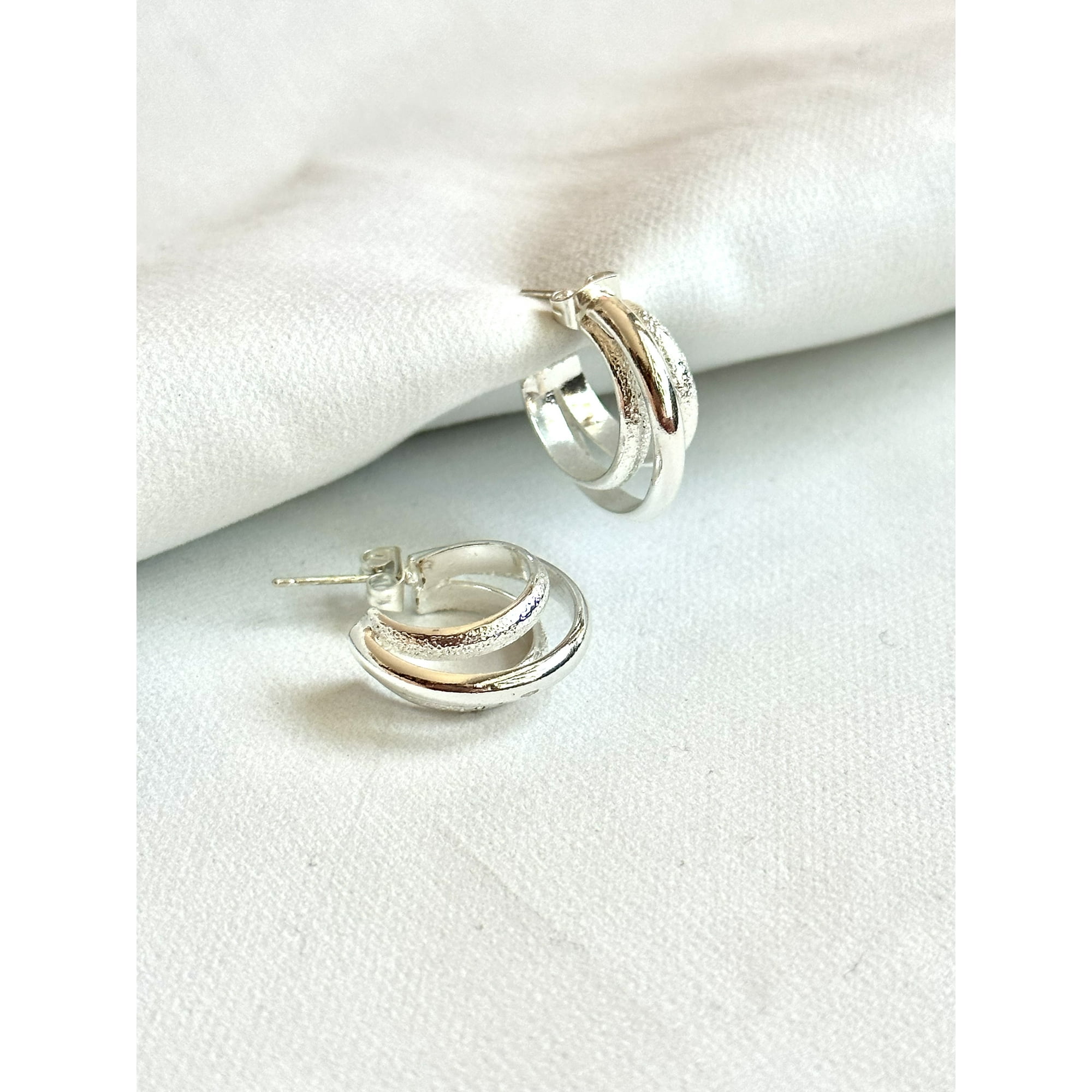 Collarbeauty - Aro Bañado En Plata 925