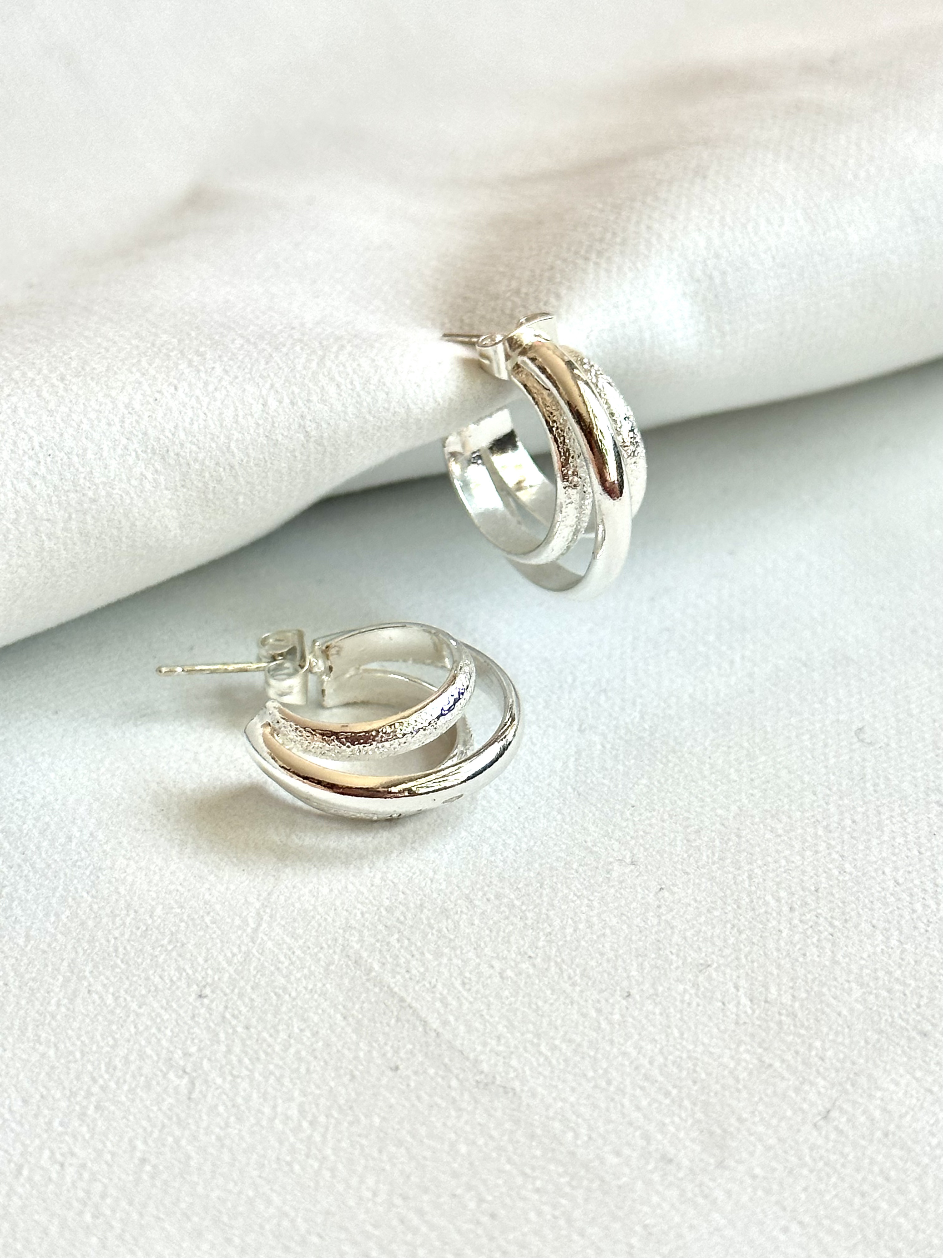 Collarbeauty - Aro Bañado En Plata 925