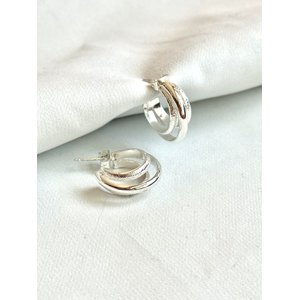 Collarbeauty - Aro Bañado En Plata 925