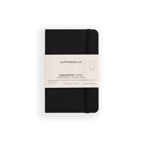 Notebook Mypaperclip Executive Series, Tamaño Pequeño, 3,5 X