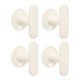 thumbnail image 1 of Perchero de Pared REGALWOVEN, Gancho Individual de Aluminio, Perchero para Sombreros, Ganchos de Pared Giratorios para Entrada, Baño, Dormitorio Blanco Leche 4, 1 of 6