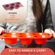 thumbnail image 2 of Molde para muffins BAKE BOSS de 6 tazas antiadherente, 8,9 cm, 2 of 8