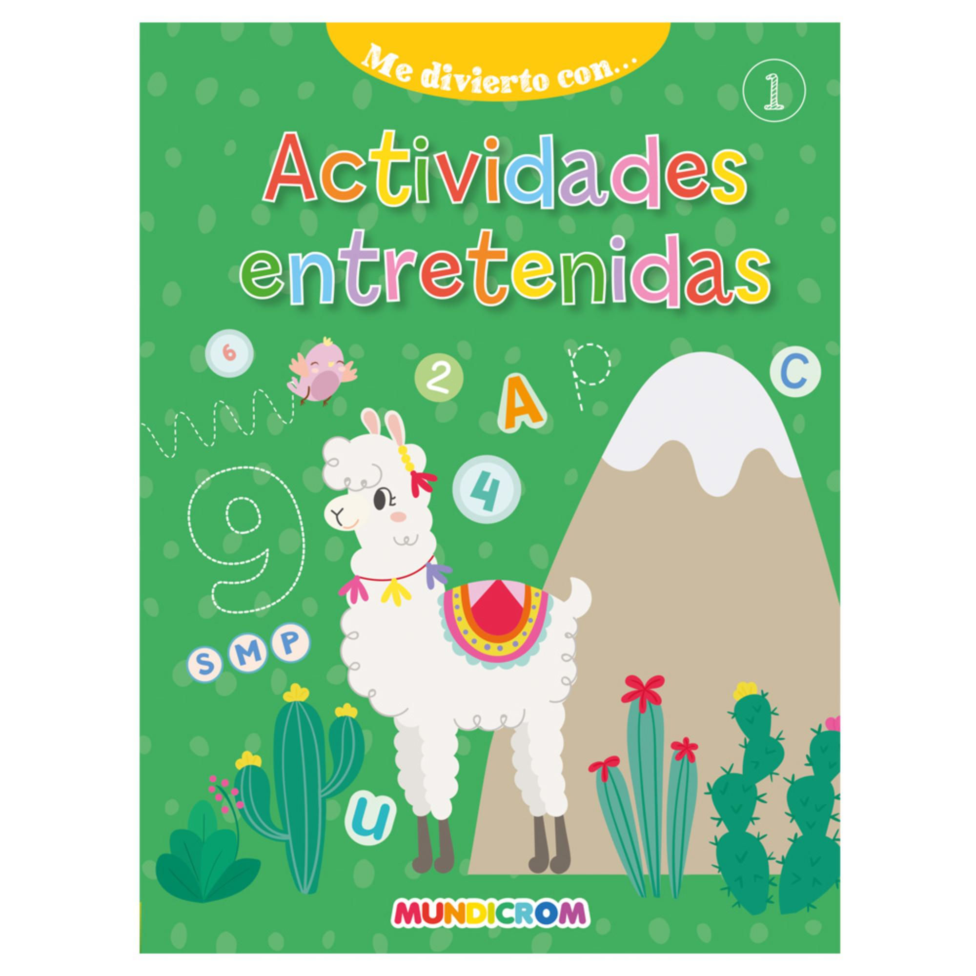 Libro Me Divierto Con Actividades Entretenidas 1 Mundicrom