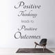 thumbnail image 2 of Decomural Positive Thinkings Inspirational WS-43000, 2 of 2