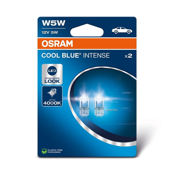 Bombillas Halógenas OSRAM Cool Blue Intense T10 12V 5W Juego de 2