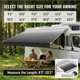 thumbnail image 3 of Tela para Toldo de Autocaravana Luvioro 4,3 m Negro 19,5 oz, 3 of 7