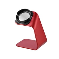 Genérico - Soporte De Carga Para Reloj Inteligente Huawei Gt3 Gt2 Pro Watch 3 Pro - Base De Carga Inalámbrica-Rojo