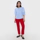 thumbnail image 4 of Blusa Mujer Cuello Boho Celeste Corona, 4 of 5