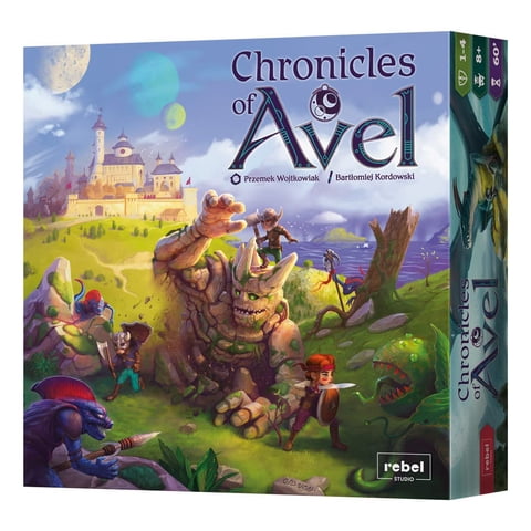 Rebel Studio - Juego De Mesa Chronicles Of Avel Cooperative Adventure 8+ Age