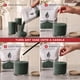 thumbnail image 4 of Arena para velas LA Candle 454 g Verde con 15 mechas, 4 of 7