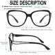 thumbnail image 4 of Lentes de Lectura Yiwaeye Oversized Cat-Eye +3.0, 4 of 6