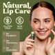 thumbnail image 2 of Bálsamo labial orgánico USDA Eucalipto y Menta de Earth's Daughter - Pack de 4, 2 of 9
