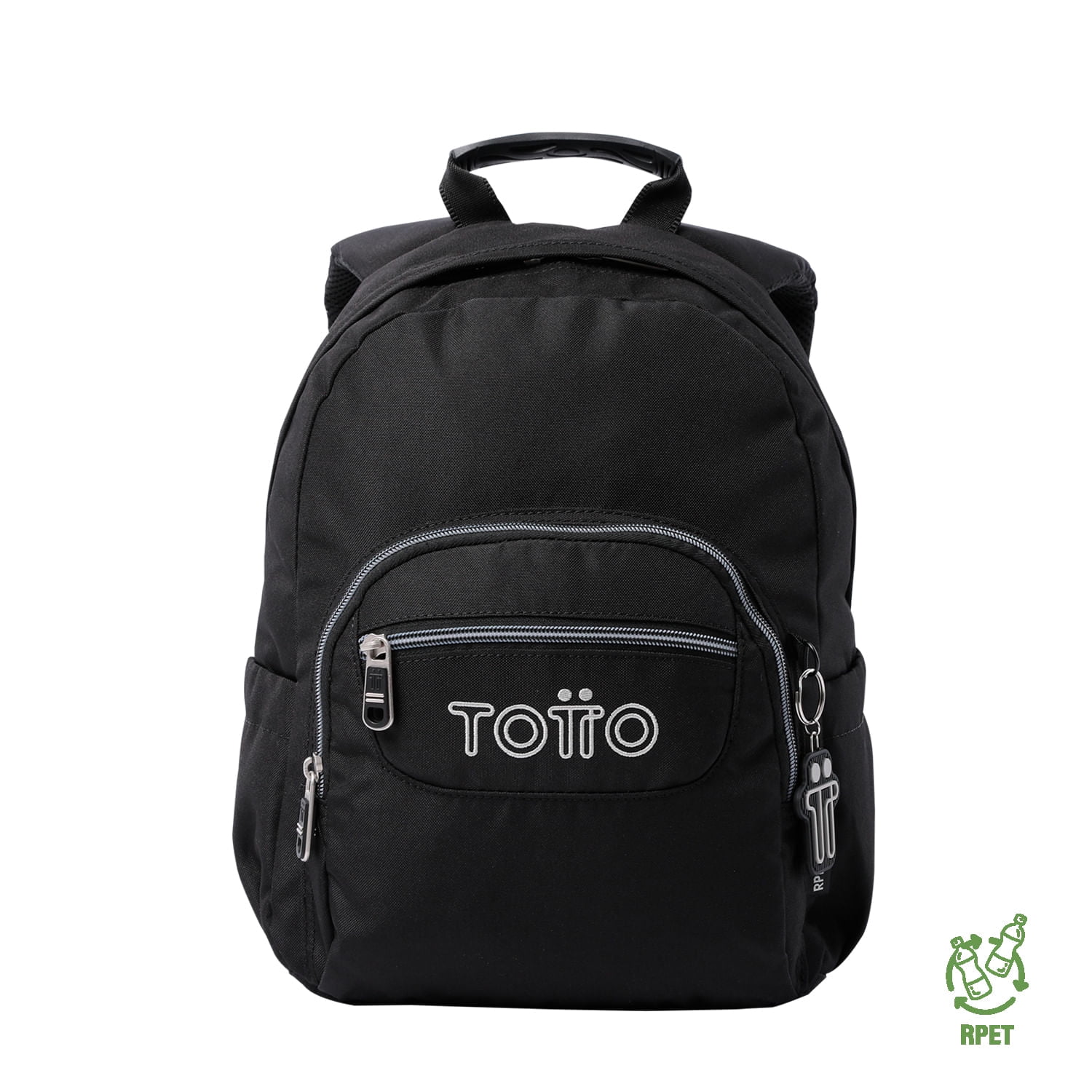 Totto - Mochila Escolar Tempera Negro/black