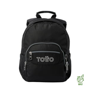 Totto - Mochila Escolar Tempera Negro/Black