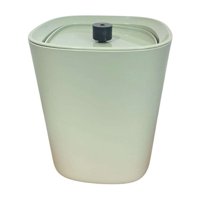 Oem - Basurero Papelero Plástico Baño Tapa Vaivén Deco 4