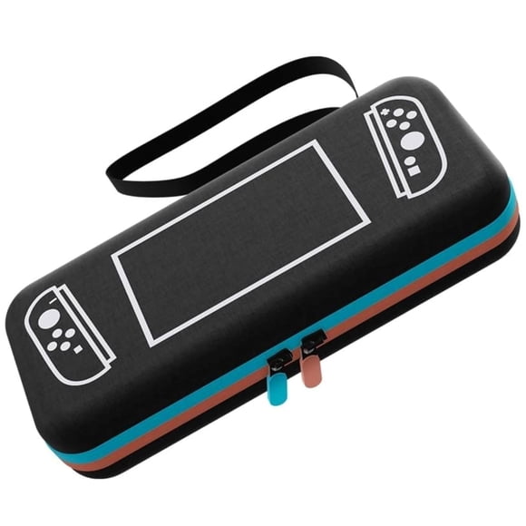 Funda de transporte Ekoomar para Nintendo Switch 2, funda de viaje negra