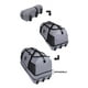 thumbnail image 4 of Pack 2 bolsos F Goliat XL enrollable 130lts negro y gris, 4 of 8