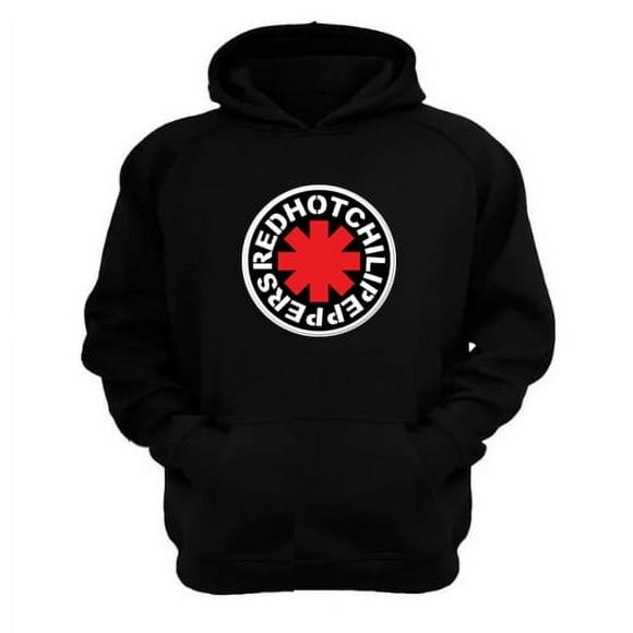 Polerón Canguro Red Hot Chili Peppers Negro Talla S Unisex