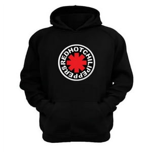 Genérico - Polerón Canguro Red Hot Chili Peppers Negro Talla Xs Unisex