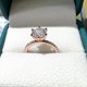 thumbnail image 5 of Anillos de Boda de Moissanita Corte Hexágono de 2 Uds Color D Claridad VVS1 Anillos de Diamante para Mujer Chapado en 18K Anillos de Moissanita de Plata Esterlina S925 para Mujer con Certificado, 5 of 9