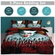 thumbnail image 5 of Pennywise Print Bedding Set Pattern Duvet Cove Set 3 Pieces 1 Quilt Cover And 2 Pillowcases for Women Men Teens, 5 of 5