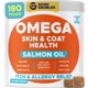 thumbnail image 1 of Suplemento GOODGROWLIES de aceite de pescado Omega 3 para perros, 180 unidades, 1 of 9