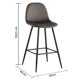 thumbnail image 3 of Pack de 2 Pisos de Bar Recife Gris, 3 of 6