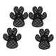 thumbnail image 3 of 4 Piezas Almohadillas Para Patas De Perro Calzado Para Mascotas Botines Calcetines Pegatinas Para Pies Antideslizantes Para Perros M Negro, 3 of 3