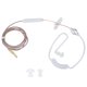 thumbnail image 1 of Auriculares Yoidesu Universal Jack de 3,5 mm con micrófono transparente, 1 of 7