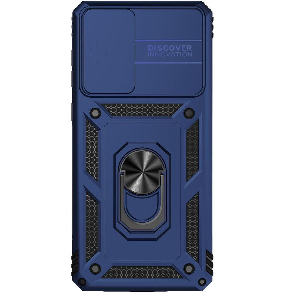 Estuche Gangxun Para Samsung Galaxy A73 5g, Soporte Giratorio 360°, Estilo Mecánico Y Magnético