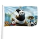 thumbnail image 1 of Kung Fu Panda Bandera impresa con temática, regalo perfecto para fanáticos, amigos y familiares, y adecuada para actividades al aire libre e interiores, decoraciones de fiesta. 60*90CM, 1 of 6