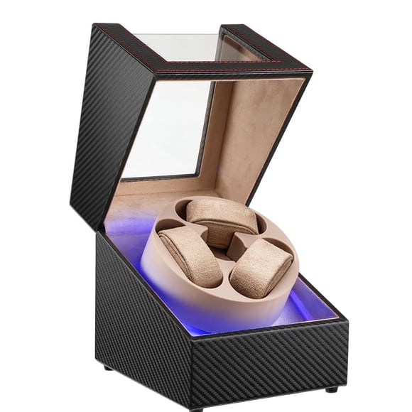 Enrollador de Relojes J&T Technology con 3 Ranuras, LED y USB Tipo-C