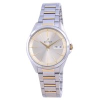 Westar - Reloj Para Mujer Con Esfera Champagne Y Acero Inoxidable Bicolor Con Cuarzo 40212 Cbn 102