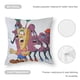 thumbnail image 5 of Las Pasas de California Fundas de almohada de terciopelo con tema, regalos de funda de almohada, decoración para el hogar, cojín de lanzar, regalo de cumpleaños para fans y parejas.50*50cm., 5 of 6