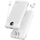 thumbnail image 1 of Cargador portátil VRURC de 10000 mAh con cables y enchufe de pared, 1 of 8