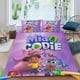 thumbnail image 2 of Juego de Sábanas Temático Mia y Codie 135cm x 200cm, 2 of 6