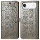 thumbnail image 1 of Funda Cartera FOXDOCK para iPhone Air , Flip PU con Relieve de Gatos y Perros, Tarjetero y Soporte, 1 of 6