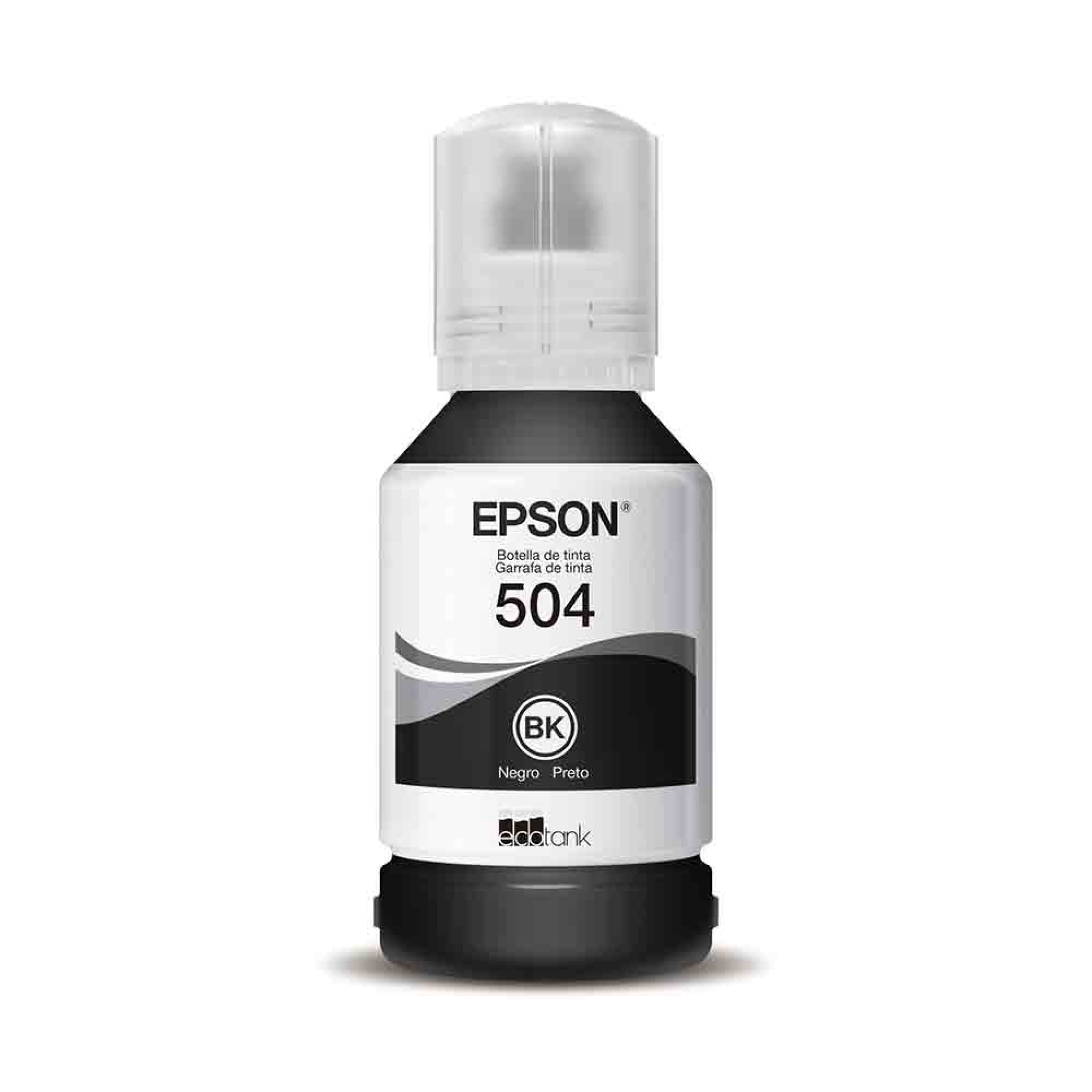Botella de Tinta Original T504 Negro