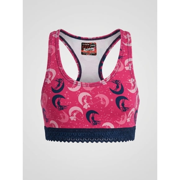 Top de Algodón Estampado con Encaje Niña Lady Genny