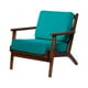 thumbnail image 2 of Sitial Neuss Tela Velvet Turquesa, 2 of 4