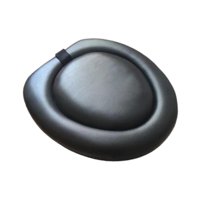 Magideal - Cojín Del Asiento De La Cárcel, La Cubierta De La Almohadilla Del Asiento, La Limpieza Fácil, La Esponja Del Asiento Del Inodoro De Cuero Pu Acolchada