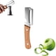 thumbnail image 1 of Pelador verduras 2 pack abridor botellas mango madera acero inoxidable, 1 of 7